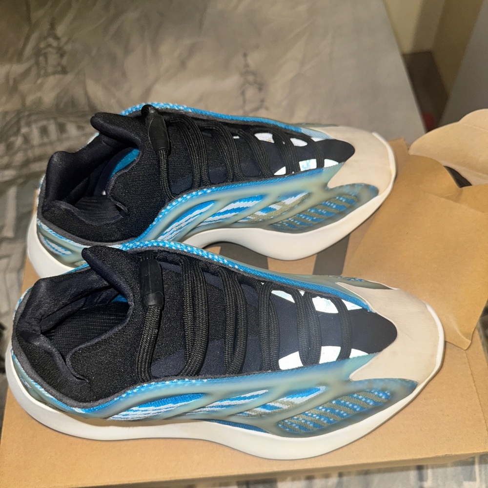Adidas Yeezy 700 V3 Sneakers - Black and Blue